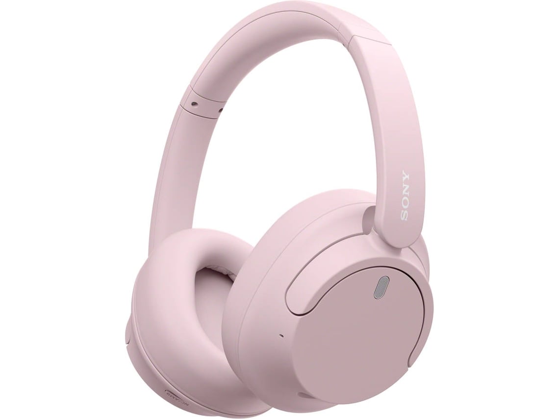 Auscultadores Bluetooth SONY WH-CH720N (Over Ear - Microfone - Noise-Canceling - Rosa)