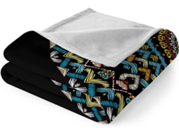 Manta de Flanela Xadrez Mandala Fansu Quente e Macia Microfibra para o Inverno Ideal Cama Ou Sofá Adequada Adu
