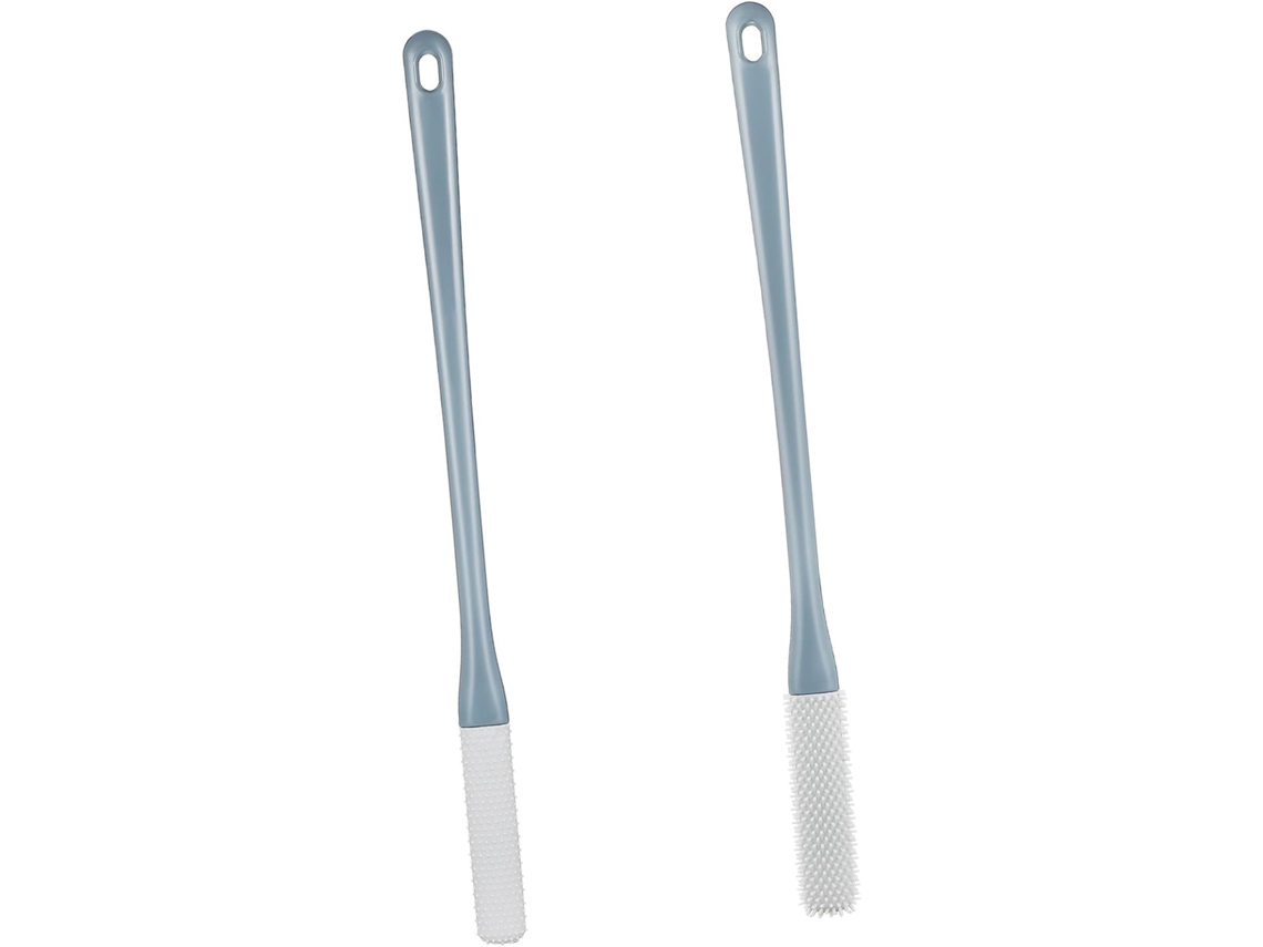 Escova De Silicone Valiclud Para Os Pés, Conjunto Com 2 Escovas Esfoliantes Densas, Escova Prática Para Limpar E