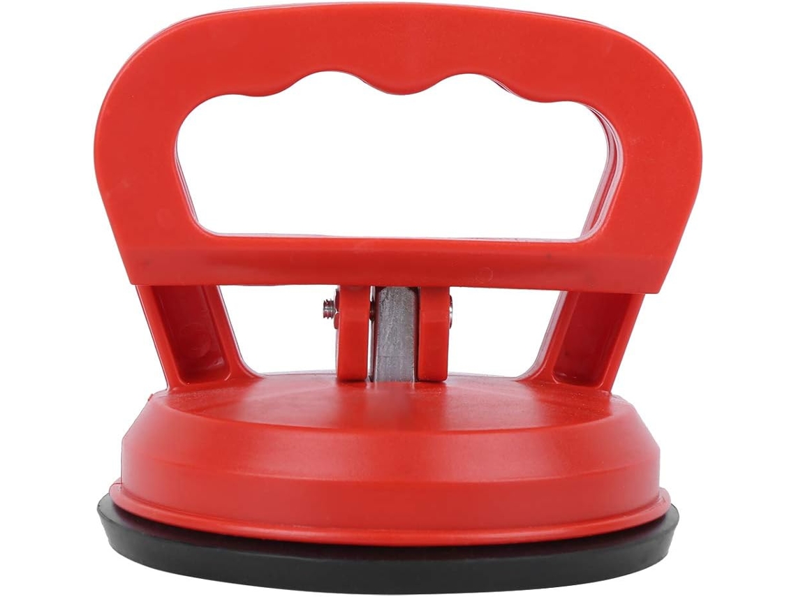 Extrator De Azulejos Vidro Com Ventosa, Levantador Ventosa Garra Única Vermelha Resistente