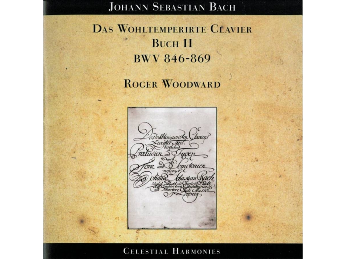 CD Woodward,Roger - Das Wohltemperierte Klavier Buch II (3CDs)