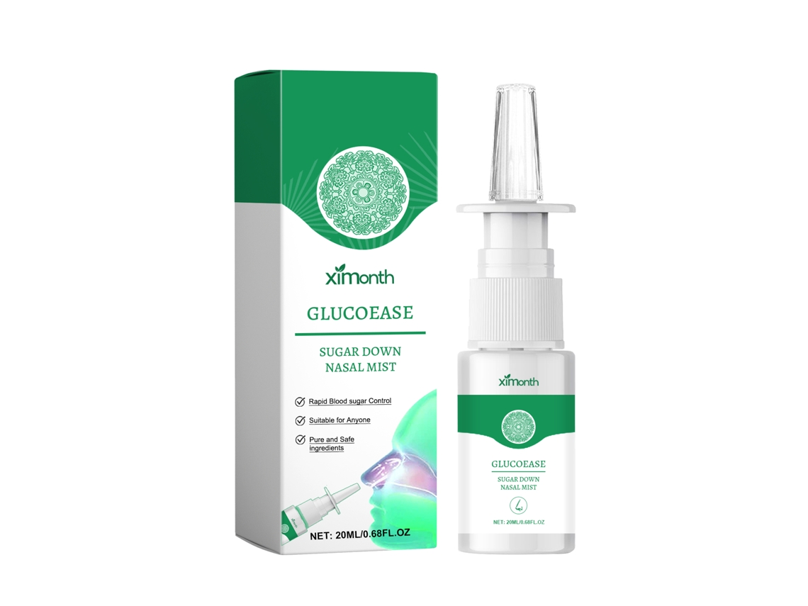 Spray Nasal Alivia Congestão e Dizziness Regula Glicose