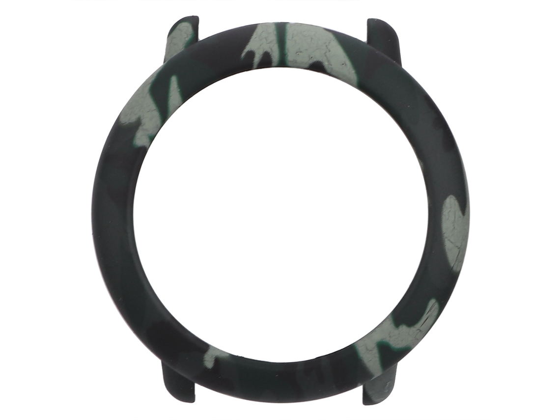 Capa para Smartwatch Amazfit Pace Camuflagem Cinza EOOCOO (protege o Relógio, Padrão de Camuflagem Personalizado)