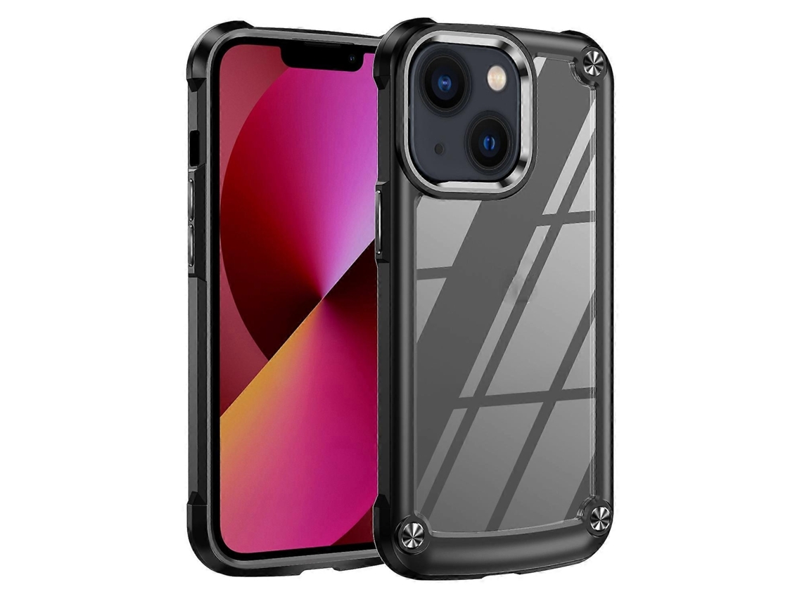 Capa Protetora De Lente De Tpu Pc Para Iphone 14 (preta)
