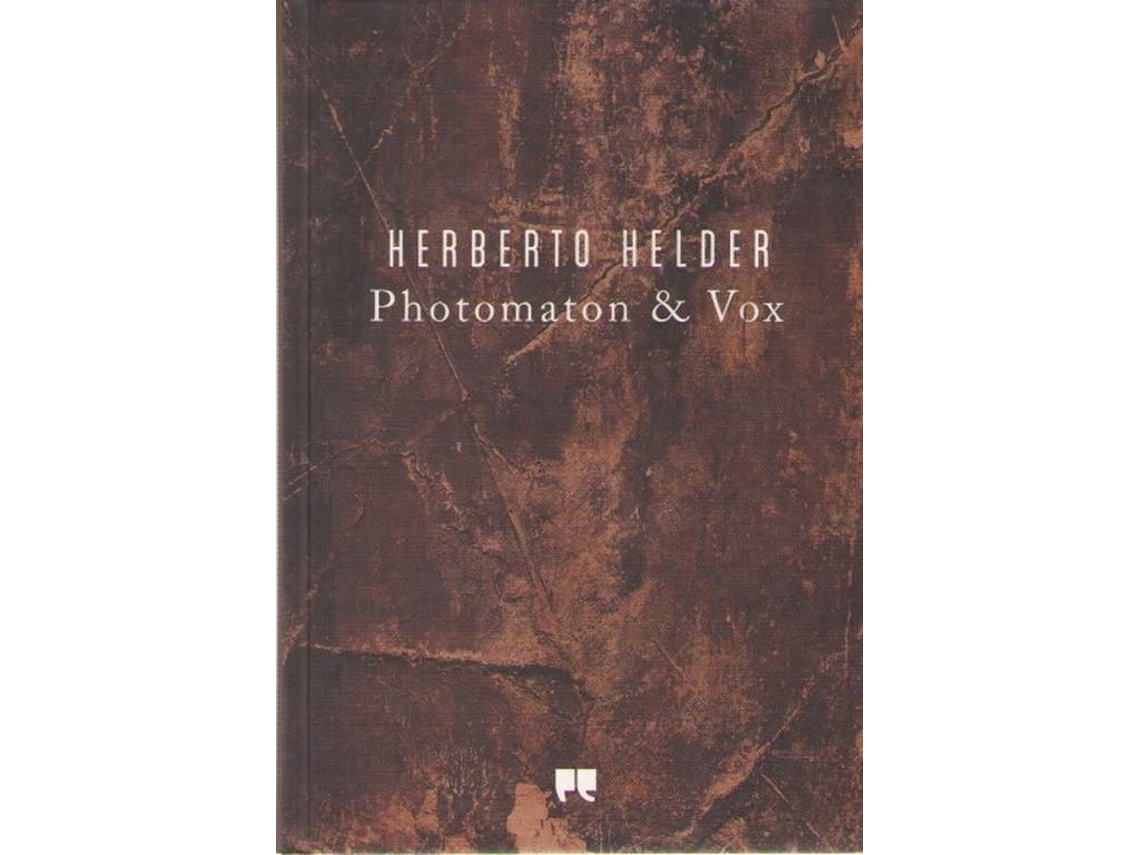 Livro Photomaton Vox de Herberto Helder (Português)