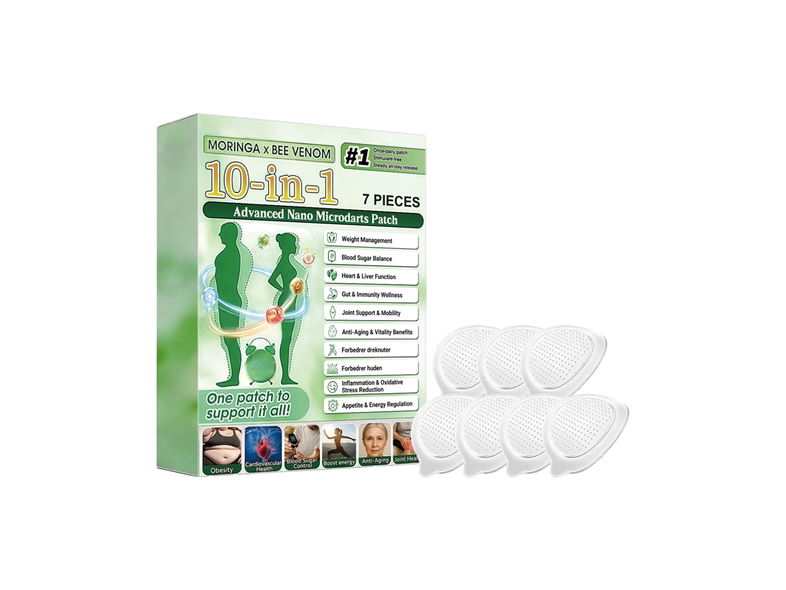 Parche De Microneedles Slimming Com Cuidado De Moringa