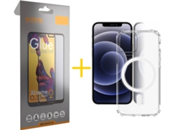Capa + Película para iPhone 11 ACCETEL Transparente Claro