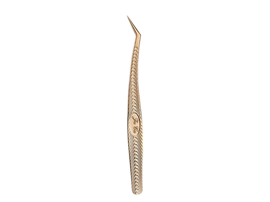 Curvador De Cílios Estilo Chinês Com Fio Dourado, Para Extensão De Cílios De Cabeleireiro.