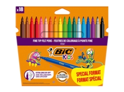 Marcadores De Feltro Kids Visa Bic