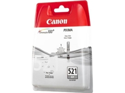 Tinteiro CANON COLOR CLI-521 GY Preto (2937B008)