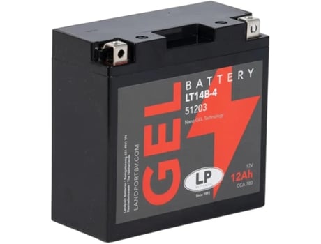 Bateria de Mota LANDPORT 12Ah 12V LP LT14B-4