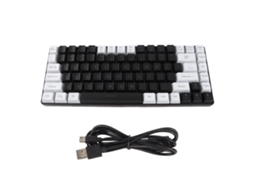 Teclado Gamer LAXISCREED Usb c com Iluminação Rgb
