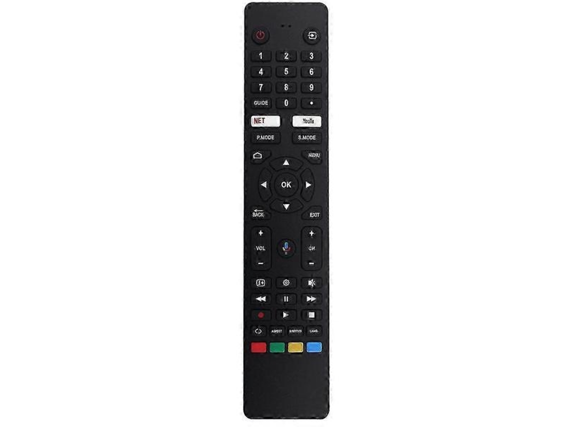 Controle Remoto Substituto Compatível Com Veon Smart 4k Uhd Led Hdtv Android Tv Rc-nz Sem Voz