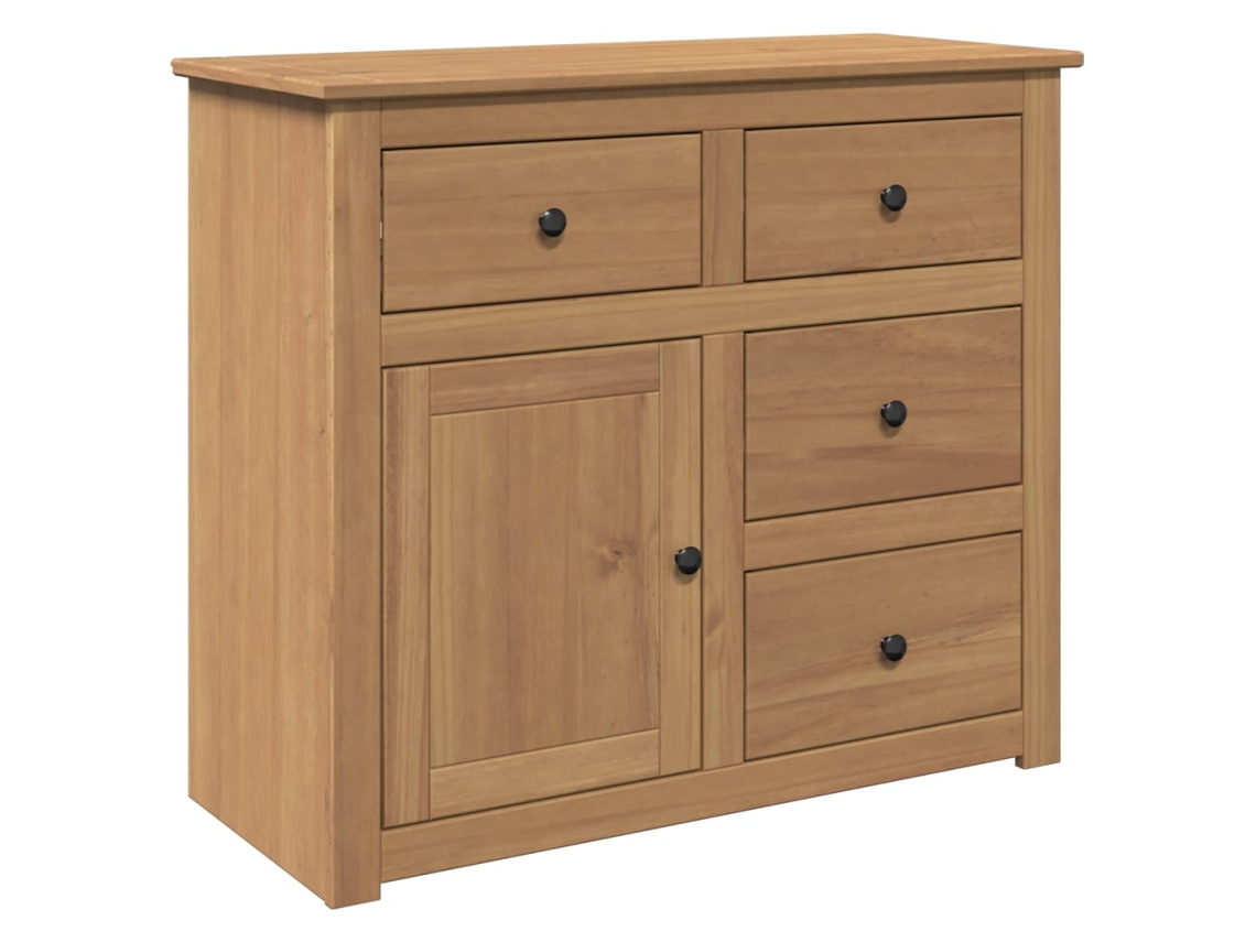 Sideboard, Sideboards Vidaxl Marrom Madeira De Pinho