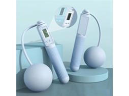Kaload Corda Pular Sem Fio Smart Screen Contador Bola 60mm Cabo Antiderrapante Silicone Velocidade Portátil Leve Unissex Interno Externo