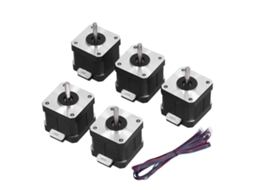 5 Peças De Motor De Passo Para Impressora 3d Preciso Com Baixo Ruído Conexão Xh-2.54