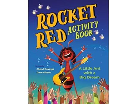 Livro Rocket Red Activity Book De Cheryl Daveiga (inglês)