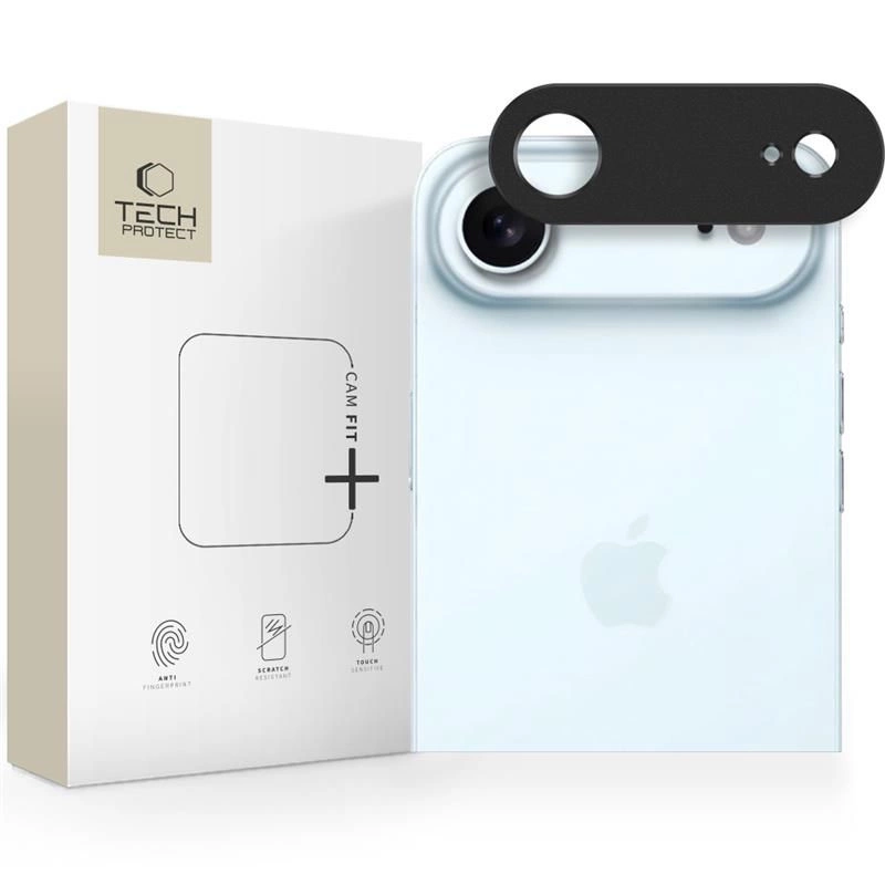 Capa De Proteção De Câmera Tech-protect Para Iphone 17 Air Preta