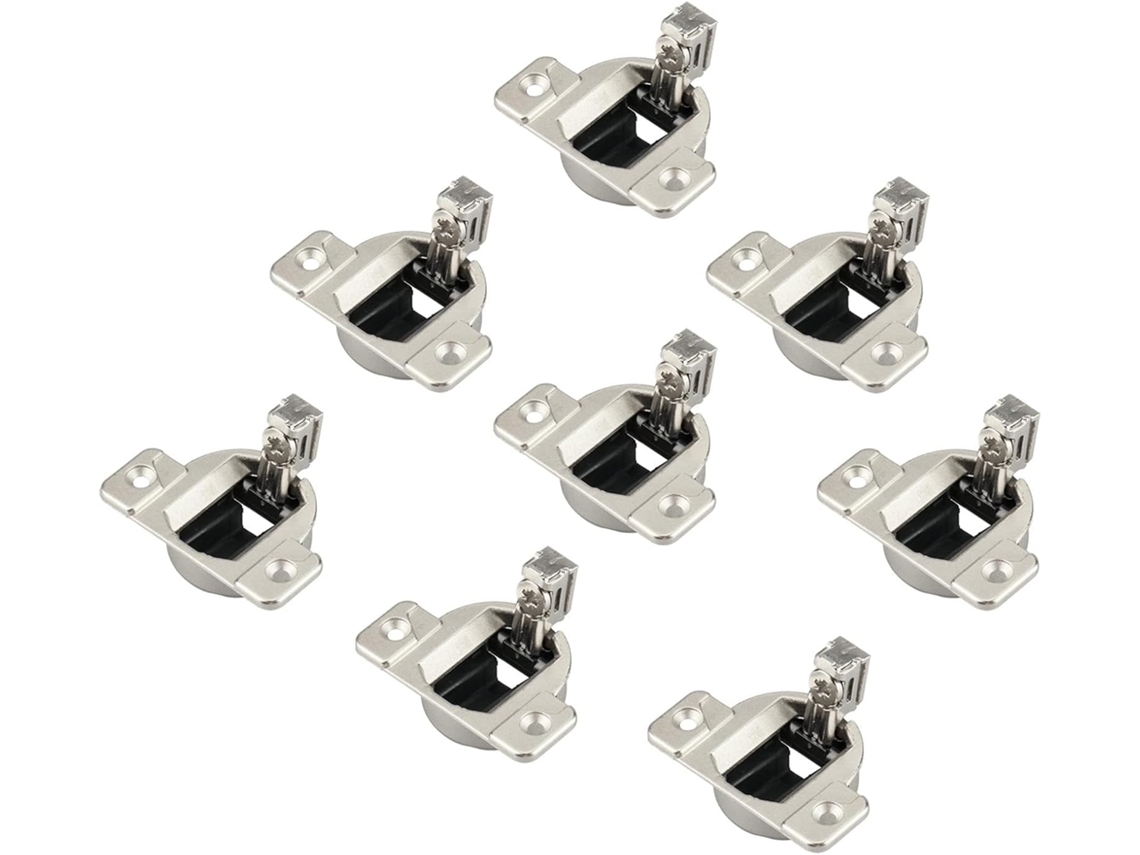 Dobradiças Genéricas Para Armário Com Abertura Lateral, Conjunto De 8 Peças, Compatíveis Com Os Modelos 130 1150 02e