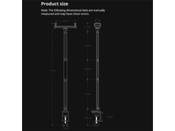 Suporte Ajustável Para Tablet/mesa/cama, Compatível Com Celulares E Tablets De 4 A 12,9 Polegadas, Com Braço Articulado Em Alumínio. Nostalgia88