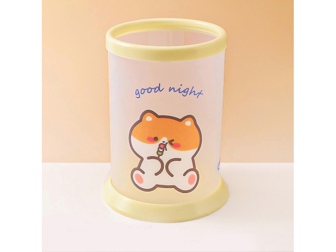 Porta Lápis Dobrável Shiba Inu, Estojo De Armazenamento De Mesa Com Desenho Animado Fofo Para Estudantes E Materiais De Escritório. Olysi Shop