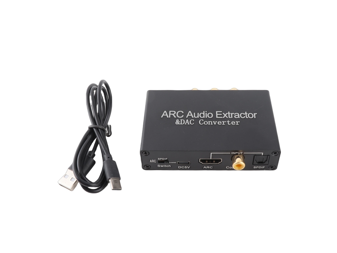 Conversor de Áudio LAXISCREED Arc Hdmi 192khz Dac