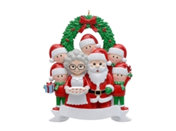 Laxiscreed Árvore De Natal Para 7 Pessoas Com Embalagem E Proteção De Bolha