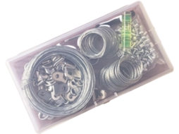 Kit De 105 Peças Para Pendurar Quadros A Óleo, Ferramenta Profissional Para Pendurar Porta-retratos Para Uso Doméstico