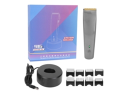 2026 cortadora de Cabelo Elétrico Sem Fio de Aço Inoxidável Profissional Kit de Corte e Barbear para Homens Prata