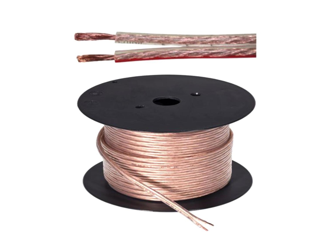 G-Pcc150E/10 :Cabo Áudio Transparente 2X1.5Mm 10M Vsound