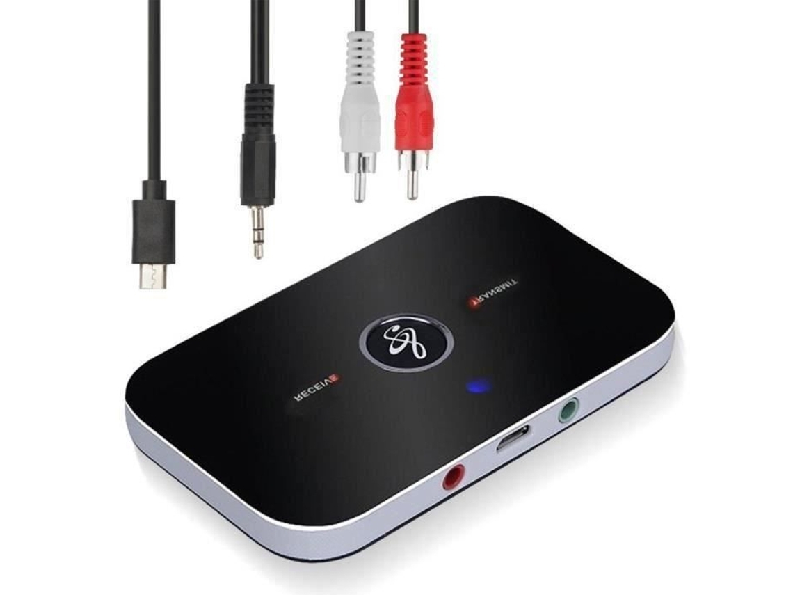 Receptor Transmissor Bluetooth Wst Transmissor Musou Bluetooth 4.0 Adaptador De Áudio Receptor Tv 2 Em 1 Sem Fio Bluetooth Mp3*