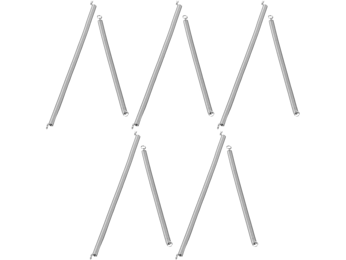 Conjunto De 10 Molas De Tensão Com Gancho Duplo, Pequenas, Resistentes E Versáteis.