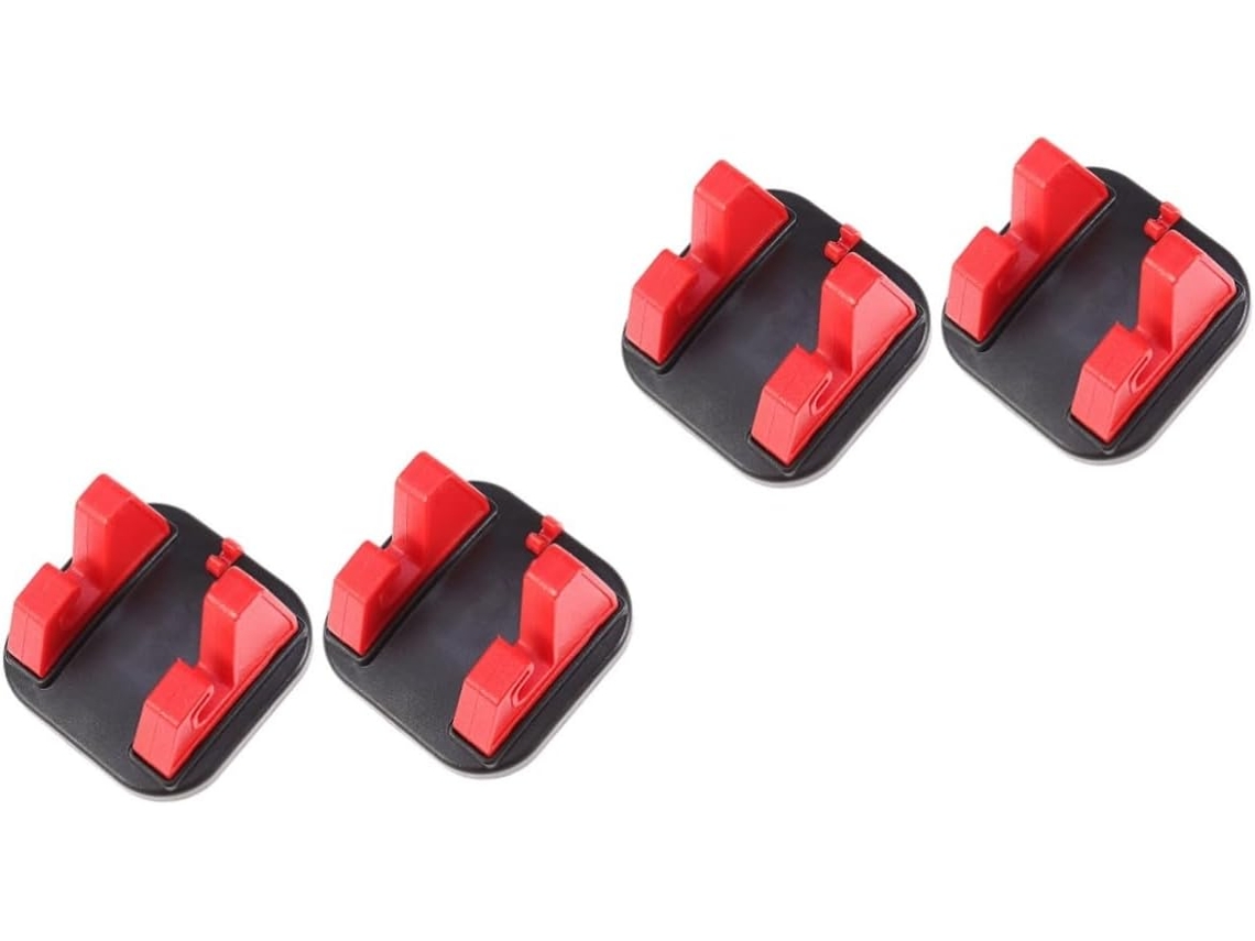Suporte Giratório Adesivo De Silicone Para Celular, Conjunto De 4 Peças, Para Carro, Compatível Com Celulares E Outros Dispositivos.