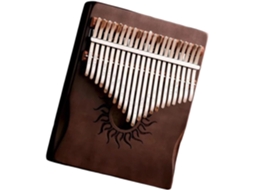 Kalimba De 17 Teclas (marrom)