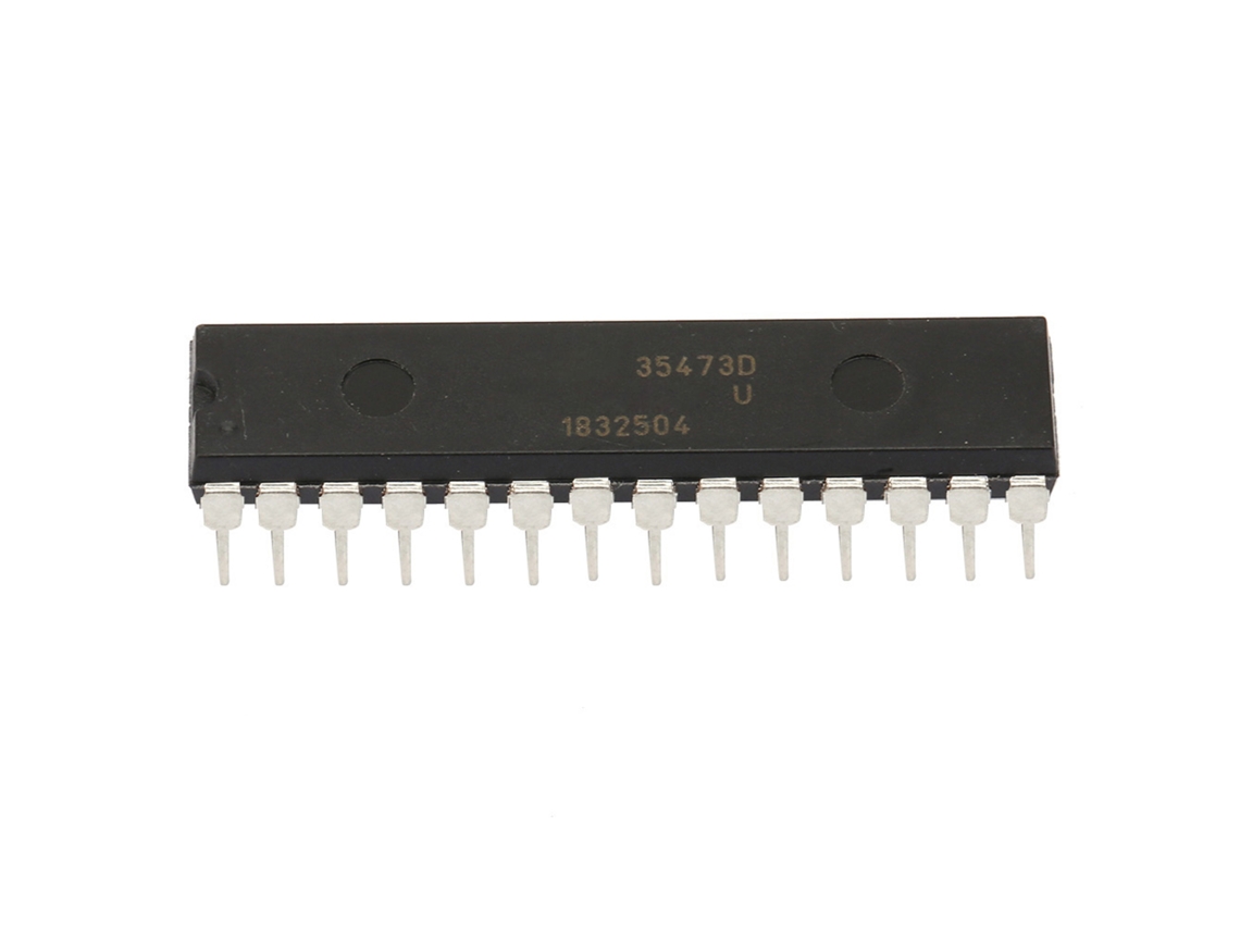 Microcontrolador Laxiscreed Dip28 Com Suporte A I2c E Spi Para Projetos Eletrónicos