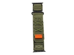 Cinto De Relógio Nylon Velcro Série 10 Sports 42 49mm Preto