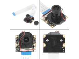 Laxiscreed Câmara Raspberry Pi 5mp Com Visão Noturna Ir Cut Automático Para Projetos De Vídeo