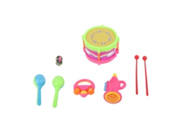 Conjunto De Instrumentos Musicais Para Crianças Brinquedo Bateria Infantil