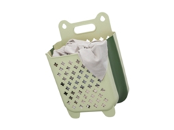 2026 cesta de Ropa Plegable de Pared Con Gran Capacidad Colgante para Hogar Verde L