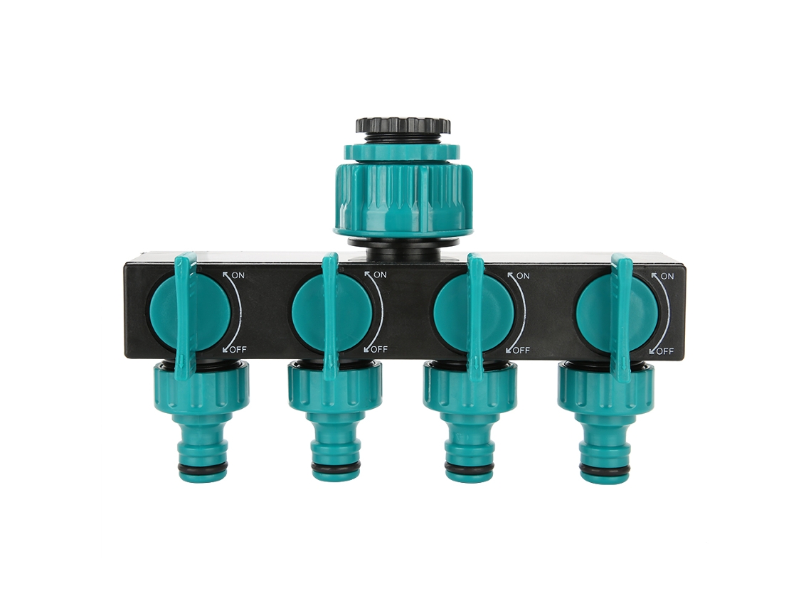 Divisor de Válvula de Rega Jardim 4 Vias LAXISCREED