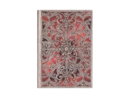 Livro Garnet Midi Lined Softcover Flexi Journal de Paperblanks (Inglês)