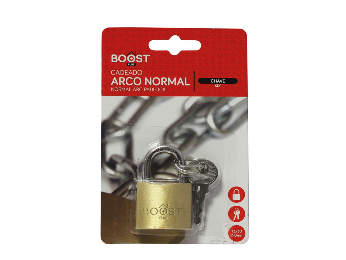 Cadeado com Chave BOOST emb. 1 un