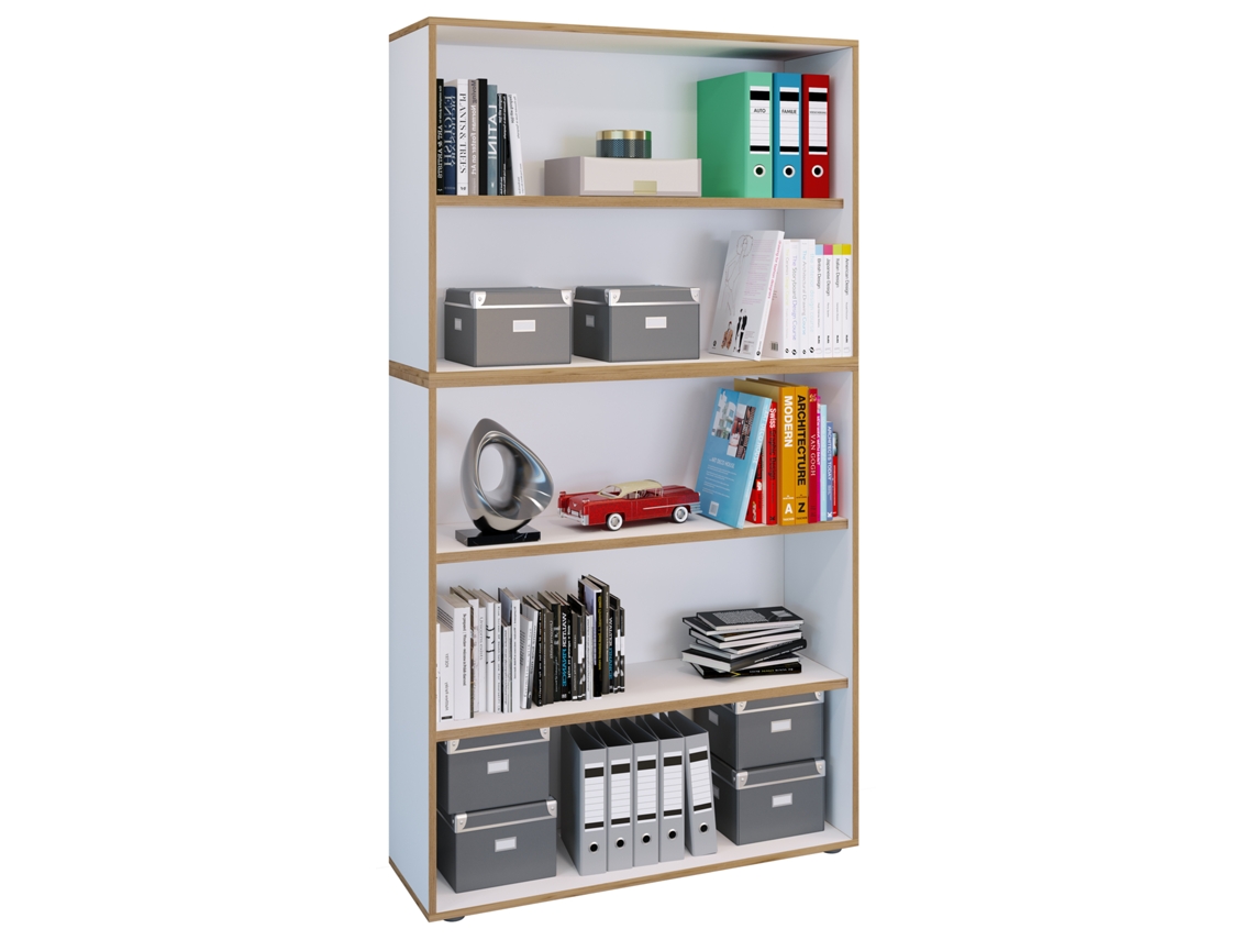 Prateleira Para Livros Pasta Salia 5 Dobras L. 100cm Vcm