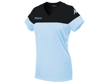 T-shirt para Mulher KAPPA Mareta Azul para Futebol (XXL)
