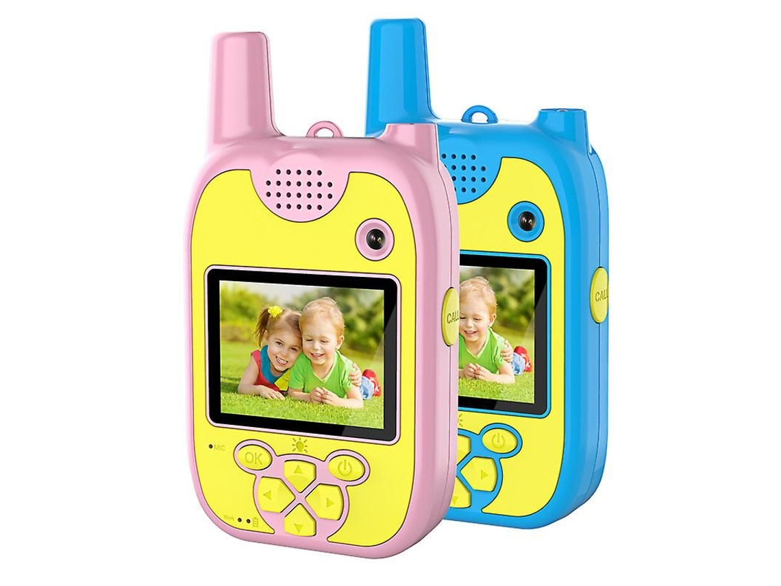 Câmera Walkie Talkie Para Crianças Brilvibera