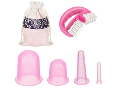 Copos de silicone chineses com massajador - conjunto SOULIMA