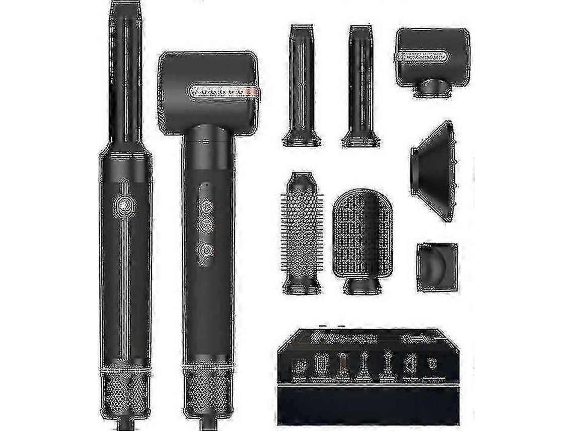 Secador De Cabelo 7 Em 1 Com Escova E Alta Velocidade De 110.000 Rpm. Ly Ebike