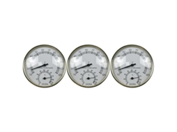 Conjunto De 3 Mini Higrômetros Digitais Para Sauna E Praia, Analógicos, De 10 A 120 °c