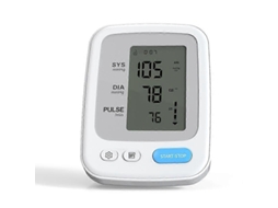 Monitor de Pressão Arterial Braço, Aparelho Automático com Braçadeira Ajustável, Manguito D Igital e Detector Batimentos GOKOCO