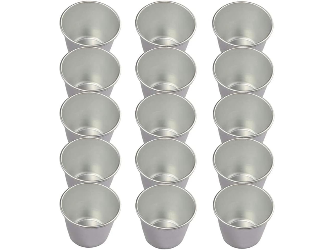 Conjunto De 15 Formas Para Pudim, Formas Antiaderentes Para Pudim, Formas Para Ovos, Formas Resisten Gokoco